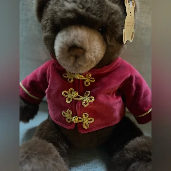 NWT VINTAGE LORD & TAYLOR 2001 GUND PLUSH TEDDY BEAR- 20" - Picture 3 of 4